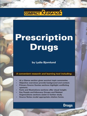 cover image of Prescription Drugs